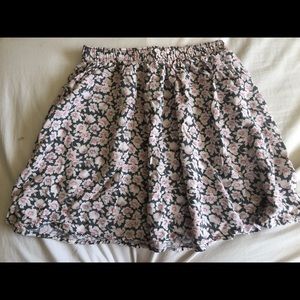 Hollister Floral Print Skirt